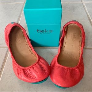 Tieks Poppy Size 9 GUC